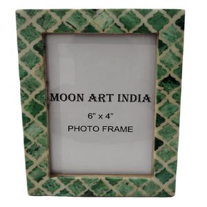 Incrustation d'os attrayante faite à la main Design résine artisanat cadre Photo Art peinture inspirée pour la décoration de table de bureau à domicile - Product Image 2