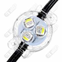 Luces LED de Navidad Permanentes con Control Inteligente por Aplicación RGBW DC12V, Decoración Navideña con Forma de Medusa de Píxeles