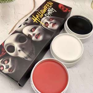 Ensemble de peinture pour le visage et le corps de haute qualité marque privée peinture à l'huile longue durée étanche Oem sans logo palettes de peinture pour le visage - Product Image 3