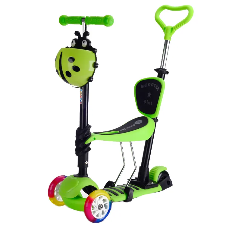 kids scooter pro scooter baby scooter 3in1 / 2018 new model scooter / plastic kids push scooter for sale