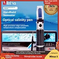 Salinometer Air Laut Optik Modern Profesional Laut Merah Ramah Lingkungan untuk Kehidupan Laut dan Aktivitas Luar Ruangan