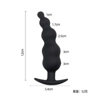 Weicher Silikon-Analplug Butt Plug Analkugeln