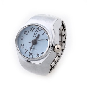 Reloj de Anillo al por Mayor, Chapado en Oro, Acero Inoxidable, Esfera Redonda, Cuarzo, <span class=keywords><strong>El</strong></span>ástico, MOQ 50 Piezas, Personalizable - Product Image 6