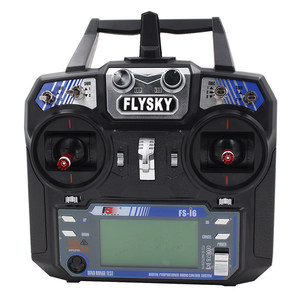 FLYSKY FS-i6 รีโมทคอนโทรลแบบ 6 ช่องสัญญาณสำหรับเครื่องบินปีกตรึง FPV และมัลติ-เอ็กซ์เซส พร้อมตัวรับสัญญาณ สำหรับมือใหม่ - Product Image 2