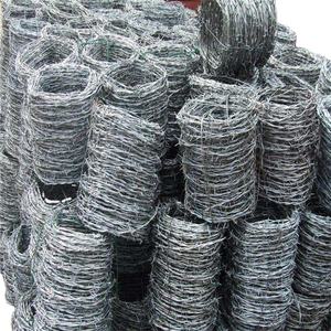 Fil de fer barbelé de type rasoir croisé et traitement de surface galvanisé - Product Image 3