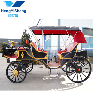 2025 Hot Electric Horse Powered Carriage Wedding Carruaje Fabricante Wedding Vehicle Wagon Carruaje eléctrico en stock para la venta - Product Image 1