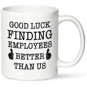 Cadeaux de départ du meilleur patron, tasse à <span class=keywords><strong>café</strong></span> en céramique de 11oz, nouveauté laissant adieu nouvel emploi retraite cadeaux d'anniversaire pour hommes femmes - Product Image 6