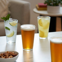 Ensemble de verres à bière personnalisés 6 ou 4 pièces, verres à boire de 16 oz, ensemble de gobelets pour jus, eau, bar, hôtel, OEM