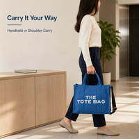 Sac fourre-tout en toile personnalisé avec logo et taille sur mesure, couleur unie, lettres imprimées, sac fourre-tout portable avec bandoulière longue amovible