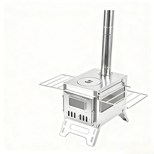 Outdoor Tent Kachel Opvouwbare Houtkachels Camping Tent Kachels Met Schoorsteen Voor Winter Vissen Draagbare Tent Kachels - Product Image 6