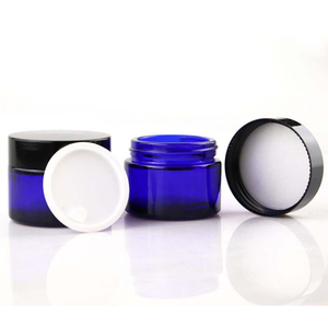 Frascos de vidrio para loción, frascos de lujo de 15g, 30g, 2oz, 4oz, 8oz, ámbar esmerilado, crema facial transparente, frascos de vidrio cosméticos <span class=keywords><strong>con</strong></span> tapa - Product Image 3