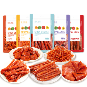 Latiao Vegano Certificado Halal, Serie Trendy2.0, Tiras Extra Picantes, Alto Contenido <span class=keywords><strong>de</strong></span> Fibra, Marca Privada, Mercado Europeo, <span class=keywords><strong>Bolsa</strong></span> - Product Image 5