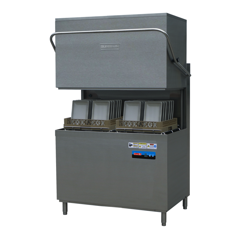 Hood Type Commercial Dishwasher Machines Industrial