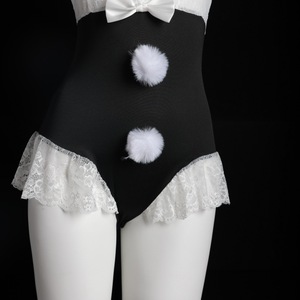 Combinaison sexy Lemon Story Bunny Girl à entrejambe ouvert, costume de fantaisie pour femmes, tenue de jeu de rôle - Product Image 2
