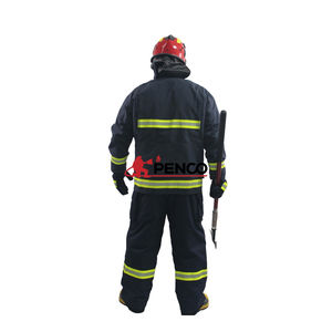 Огнестойкий хлопковый Пожарный костюм цвета хаки - Product Image 2