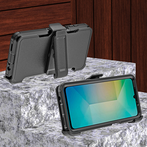 Étui de Téléphone <span class=keywords><strong>Portable</strong></span> Robuste Holster Pro avec Clip <span class=keywords><strong>Ceinture</strong></span> pour <span class=keywords><strong>Samsung</strong></span> Galaxy A07 A26 A36 A56, Coque Arrière en TPU de Protection Renforcée - Product Image 6