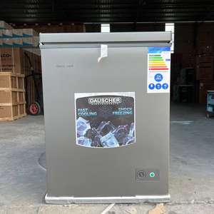 ตู้แช่แข็งแบบฝาทึบ ขนาดเล็ก 100L/150L/200L/250L/300L สีเทา มาตรฐาน EU ประหยัดพลังงาน A+ ระบบทำความเย็นเร็ว ประตูเดียว 220V - Product Image 1