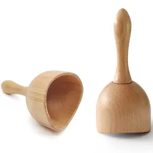 Деревянная шведская Массажная чашка, ручная присоска против целлюлита, деревянная терапия для лимфодренажа, инструмент для лепки тела
