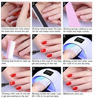 Stylo de vernis gel 5 ml ODM OEM à appliquer par torsion, 16 couleurs, gel à ongles en une étape, stylo de manucure UV et LED avec pinceau