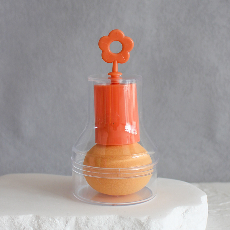 Boîtier orange transparent