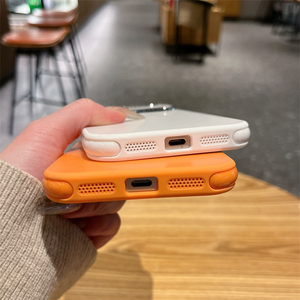 เคสโทรศัพท์กันกระแทกสีพื้นแบบนิ่ม TPU ป้องกันรอยนิ้วมือ รุ่น Laser Aurora Large Window สำหรับ iPhone 17 Air Pro Max 16 15 14 13 - Product Image 4