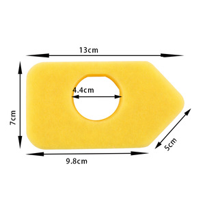 Filtre à air en coton pour Briggs & Stratton 698369 490 200 0011, pièces de tondeuse, accessoires de jardin - Product Image 3