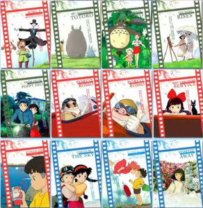 Boîte de boosters de cartes de collection <span class=keywords><strong>Youman</strong></span> Culture Miyazaki Hayao, cartes à jouer d'anime pour enfants, jeux de société pour enfants, cadeaux d'anniversaire - Product Image 5