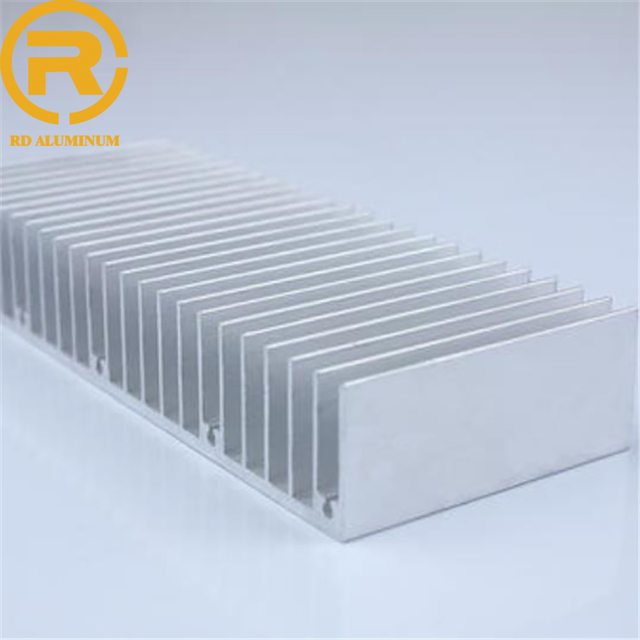 RD Alu 6000 Series High Efficiency Aluminum Alloy Extrusion Heat Sink Bending Cutting for Industrial Electrical Equipment