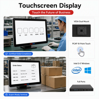 Ultraflacher 32-Zoll Indoor-Wandmontierter Android WLAN Werbe-Monitor Display-Bildschirm LCD Digital Signage