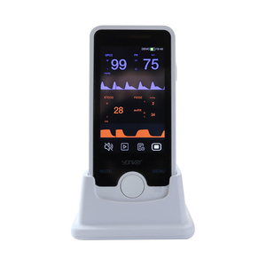 Draagbare veterinaire vitale functies monitor, pulsoximeter, SPO2 saturatie, NIBP, TEMP, handheld dierenartsmonitor voor katten, honden, paarden en andere huisdieren - Product Image 3