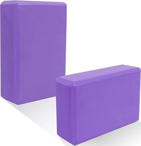 Bloque de Yoga EVA, Bloque de Espuma Ligero para Pilates, Estiramiento, Equilibrio y Entrenamiento de Flexibilidad, Bloque de Apoyo para Ejercicios - Product Image 2