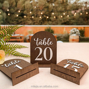 Numeri da Tavolo in Legno per Matrimoni, Anniversari ed Eventi, Numeri da Tavolo Rustici 1-15 1-20 - Product Image 3