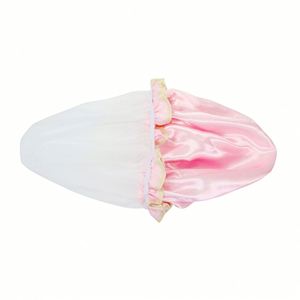 Bonnet de Douche Réglable Extra Large Amélioré à Double Couche Imperméable pour Femmes et Filles – Protection Capillaire - Product Image 2