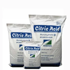 Bulk Citric Acid Anhydrous And Monohydrate CAS 77-92-9 Food Grade Price In China