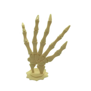 Realistic Plastic Skeleton Bone Toys Kids Halloween Pranks Novelty Gag Promotional Gifts for Children Custom Logo New Molds