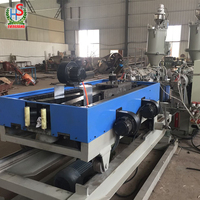 Ligne de production machine d'extrusion DWC ondulée à double paroi en plastique Hdpe PE ligne de production machine d'extrusion de drainage des eaux usées