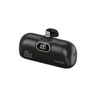 Meilleures ventes 2024 - Station d'alimentation de poche Mini 5000mah 20W - Charge rapide - Panneau solaire - Banque d'alimentation portable
