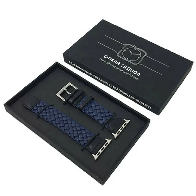 Benutzer definierte Luxus Armband Geschenk Einzelhandel Display Lagerung Verpackung Gehäuse Uhr Armband Papier Uhr Box