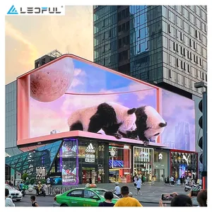 P4 P5 6MM P6 P8 P10 P 10 Full Color Shop Front Digital Advertising P10 LED Billboard LED Display Screen For Commercial