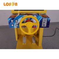 Machine de jeux vidéo d'arcade à pièces Lcd de 22 pouces, électronique Outrun, voiture de course pour enfants
