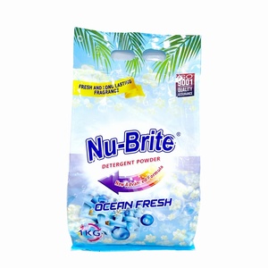 Bán buôn OEM ODM Trung Quốc tốt nhất Hoa Chanh Hoa Oải Hương bột xà phòng chất tẩy rửa cho giặt quần áo dùng một lần apparrel sử dụng - Product Image 2