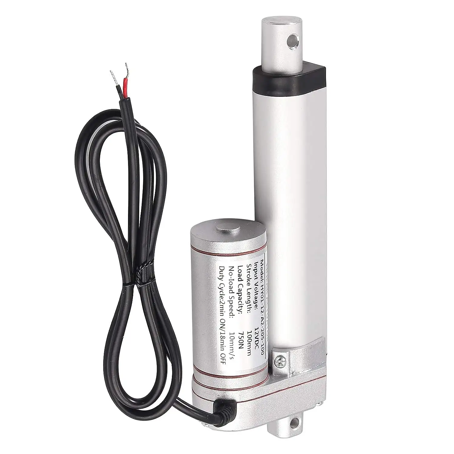 10 mm/s Boa Qualidade 12V 750N DC Motor para Carro Auto RV Abridor de Porta Elétrica Baixo Ruído Atuador Linear Barato