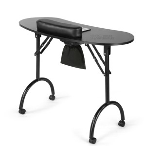 <span class=keywords><strong>Table</strong></span> de <span class=keywords><strong>manucure</strong></span> pliable portable avec collecteur de poussière, bureau à ongles professionnel avec repose-poignet pour salon de beauté et studio de <span class=keywords><strong>manucure</strong></span> - Product Image 5