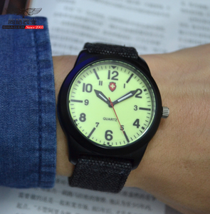 Reloj Deportivo DFS4568 para Hombre, Correa de Lona, Estilo Deportivo, Cuarzo, Iluminación Nocturna - Product Image 5