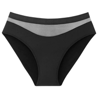 Culotte Menstruelle en bambou coloré à 4 couches, sous-vêtements menstruels Super absorbants et étanches