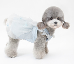 JXANRY estate/primavera cucciolo Maltese Yorkshire abito elegante per animali domestici per cuccioli da principessa - Product Image 3
