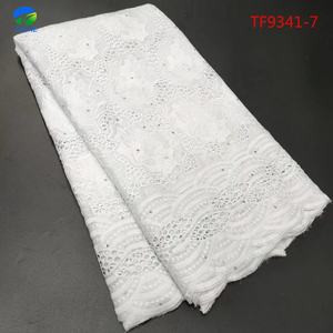 Populaire Nigeria suisse Voile Coton Dentelle suisse <span class=keywords><strong>Filtex</strong></span> Party Dentelle Tissu Creux Motif suisse Dentelle - Product Image 4