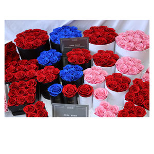 Proveedor Rosa eterna adornos de rosas eternas preservados para siempre caja de rosas boda flor Sant Valentin natural - Product Image 4