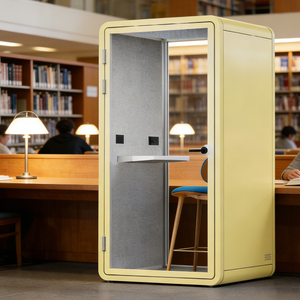 Cabina Insonorizzata per Ufficio Singolo, Struttura in Acciaio Moderna, Cabina Telefonica <span class=keywords><strong>Compatta</strong></span> Mobile, Stanza Insonorizzata, Esclusiva Transfrontaliera - Product Image 4