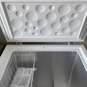 Congelatore orizzontale della cassa del gelato della parte superiore piana della porta di vetro del congelatore di <span class=keywords><strong>prezzi</strong></span> all'ingrosso della fabbrica - Product Image 6